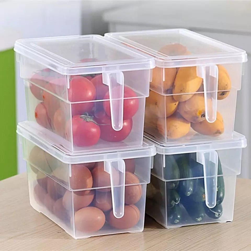 Kitchen Transparent PP Storage Box, Food Container Refrigerator Storage Box, Home Organizer Food Container, Grains Beans Storage Sealed Container Kitchen Transparent PP Storage Box, Food Container Refrigerator Storage Box, Home Organizer Food Container, Grains Beans Storage Sealed Container